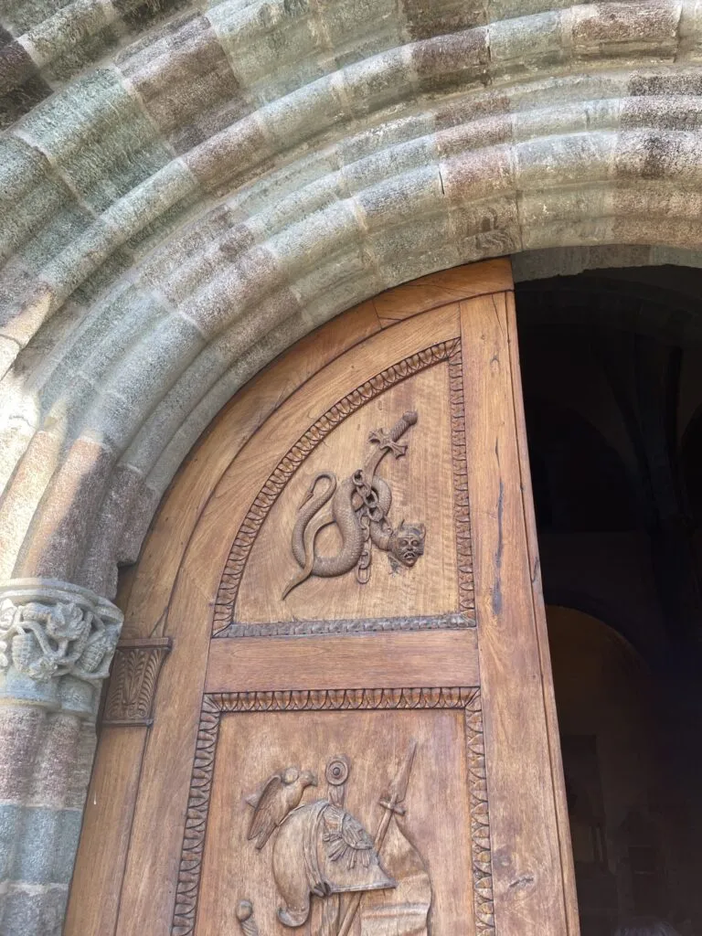 Sacra di San Michele - door