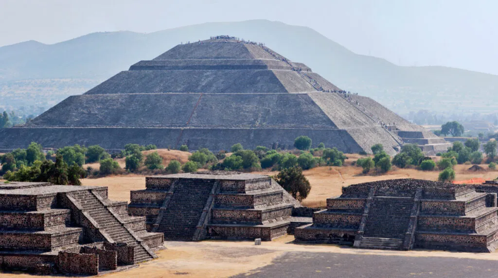 Piramide del Sole a Teotihuacan, Messico