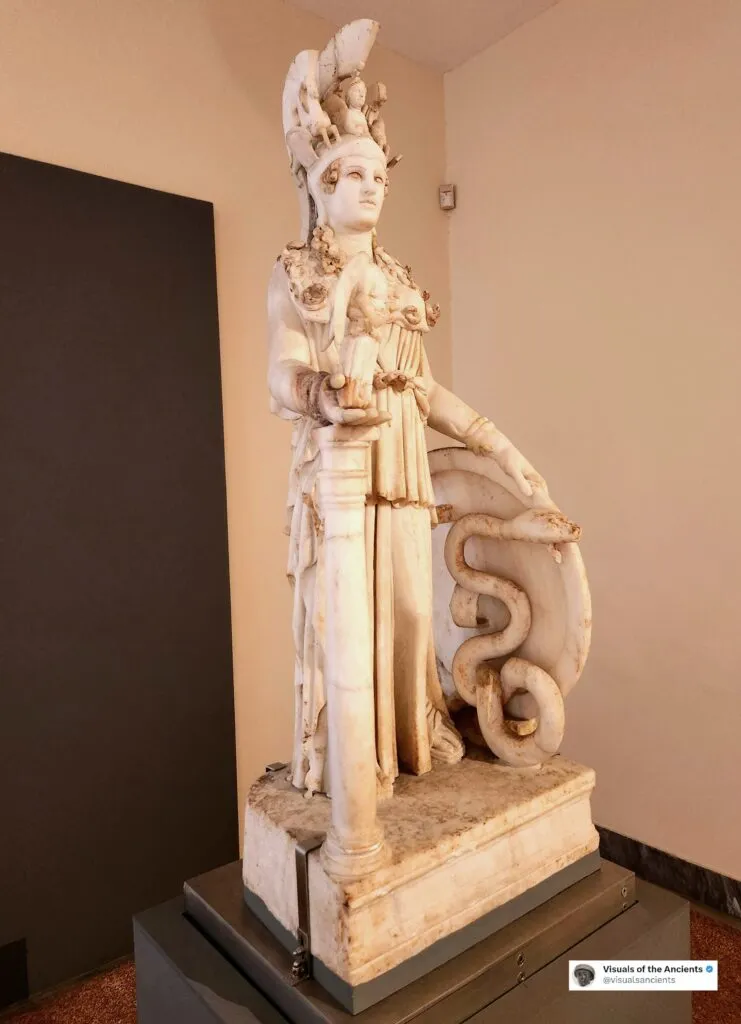 Varvakeion Athena - Visuals of the Ancients